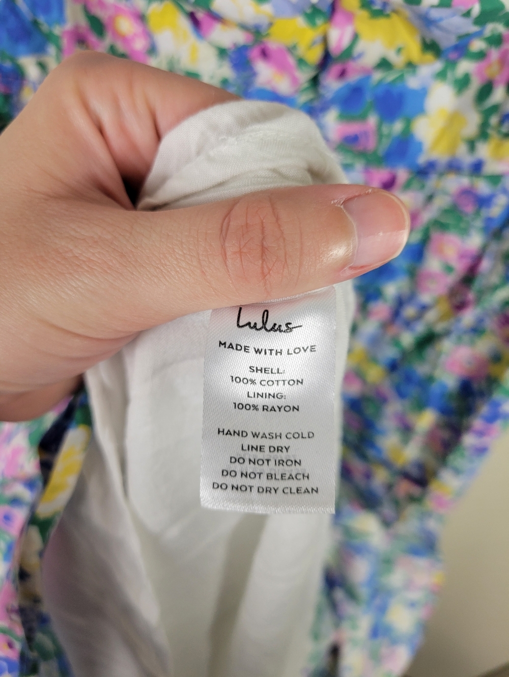Lulus Stun The Scene Blue Multi Floral Print Drawstring Halter Midi Dress - Picture 10 of 10